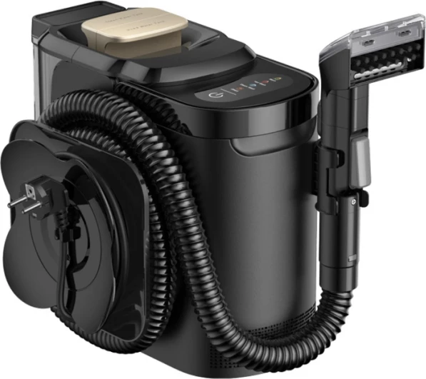 Pastrues me avull portativ DREAME N20 Steam (HNR27A) 1800W, 17000Pa, avull 100°C, depo ujë të pastër 1.2L, i zi