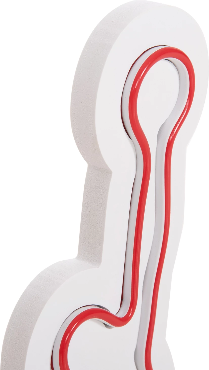 Dekor muror i ndriçuar (LED) FH4651 figurë legjende basketbolli 40x2x39,5Hcm