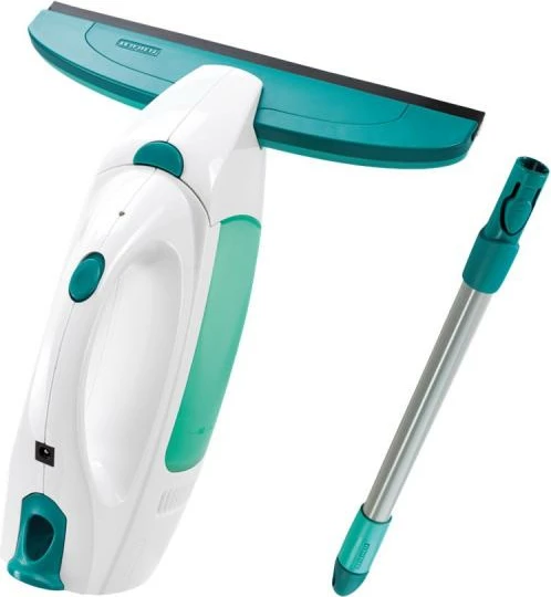 Pastrues dritaresh me vakum, Leifheit Dry & Clean 51000, pa kabllo, bateri Li-Ion 38 min, i bardhë/jeshil