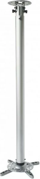 Krah projektori tavani Techly 301597, 110-190cm, 15kg, argjendtë