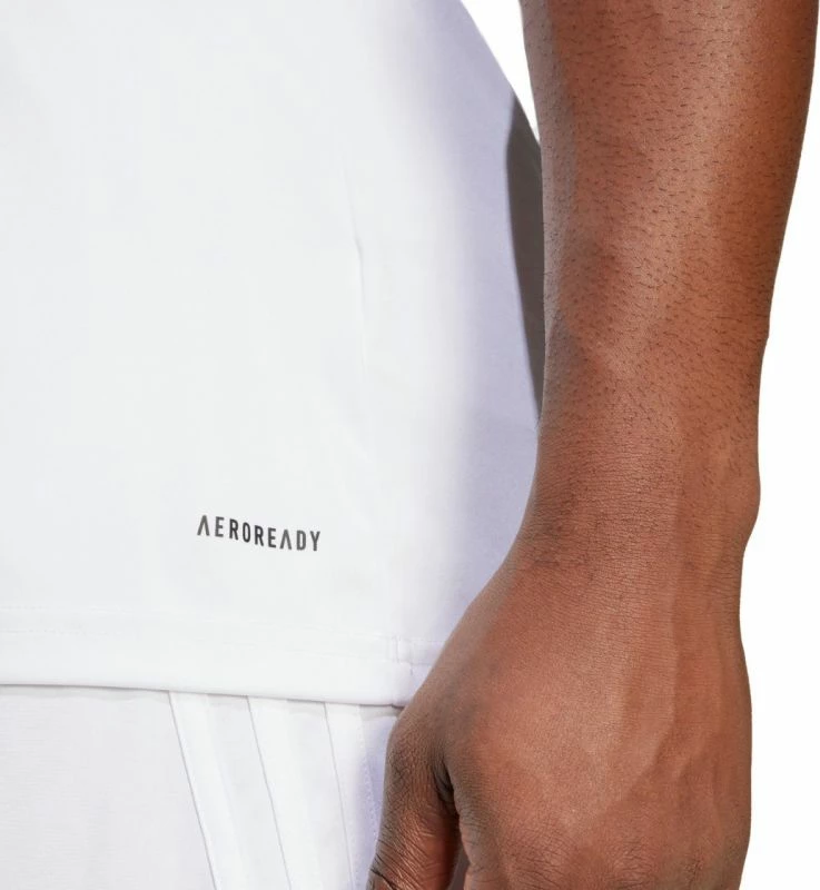 Maicë për meshkuj adidas, e bardhë