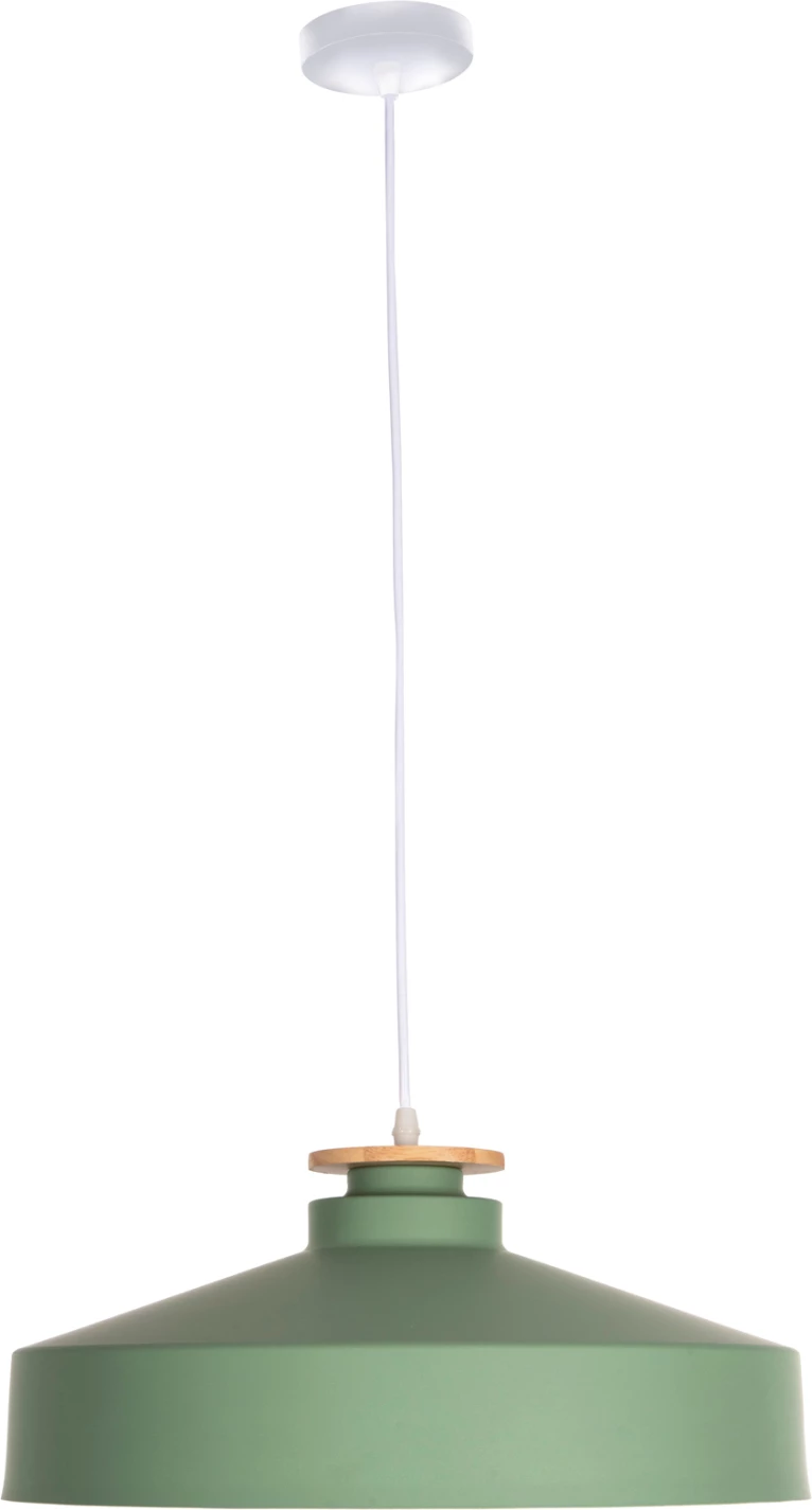 Llambë varëse tavani, metal jeshil, FH4159.05, Φ40x116H cm