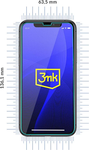 Mbrojtës ekrani hybrid 3mk FlexibleGlass për iPhone 11 Pro, Transparent