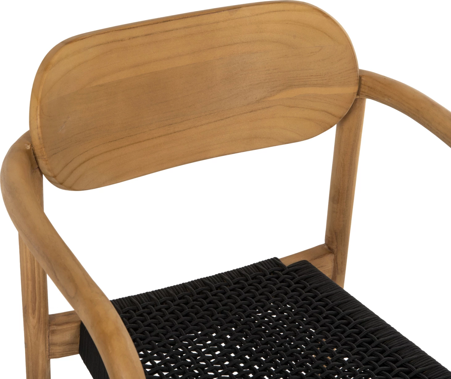 Karrige Oslo FH9636.02 dru tik natyral & litar i zi 55x54x80H cm