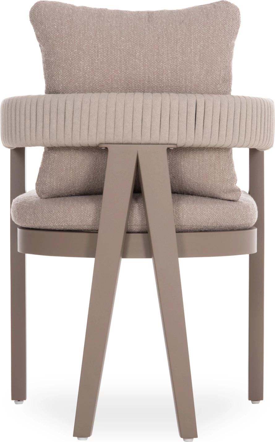 Karrige me krahë, ngjyrë kafe e hapur, Candeo