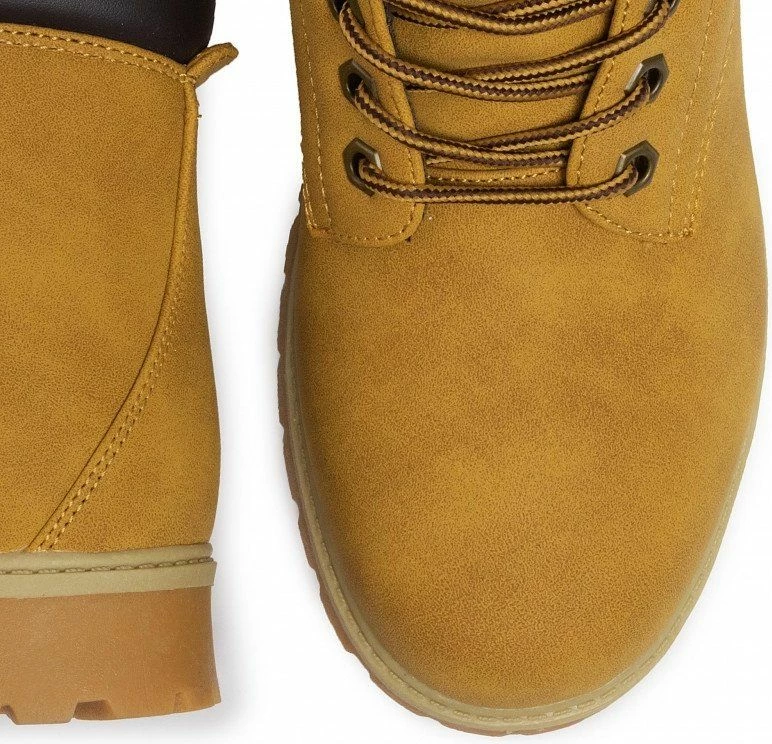 Këpucë Fila për meshkuj, ngjyrë kafe me portokalli