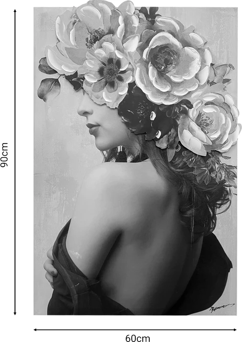 Pikturë në kanavacë Bezira Inart 60x3x90cm