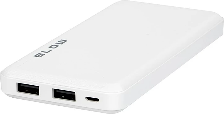 Power bank BLOW PB10A, 10000mAh, i bardhë