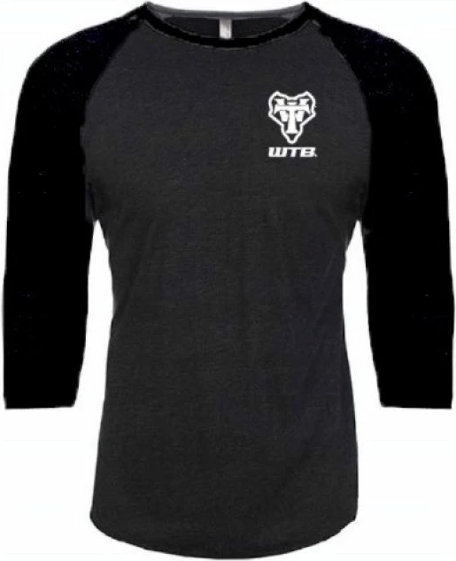 Maicë me mëngë të gjata WTB, gri e zezë