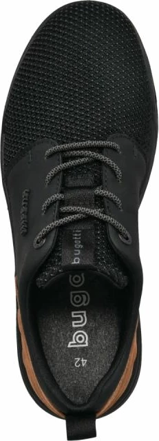 Këpucë për meshkuj Bugatti, të zeza