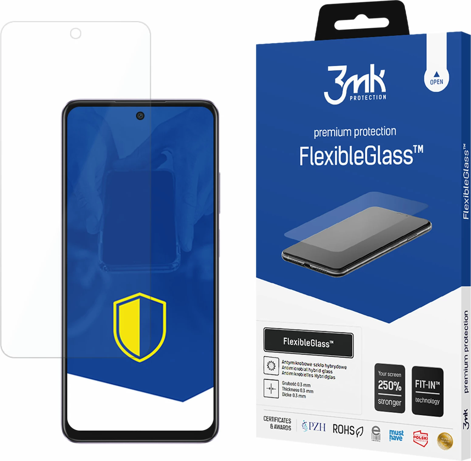 Mbrojtës ekrani 3mk FlexibleGlass për Oppo A60, Transparent