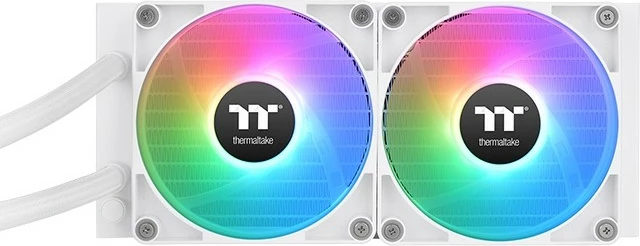 Komplet ftohës me lëng Thermaltake TH240 V2 ARGB, 24 cm, 57.05 cfm, i bardhë