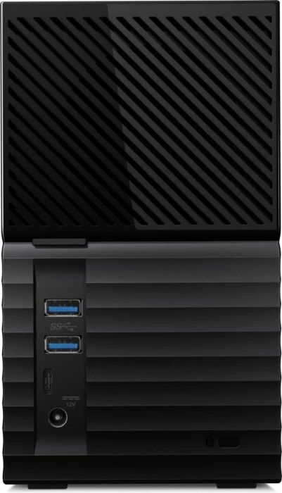 HDD ekstern desktop WD My Book Duo WDBFBE0160JBK-WESN 16TB (2x8TB) 3.5" USB 3.2 Gen 1 RAID, zi