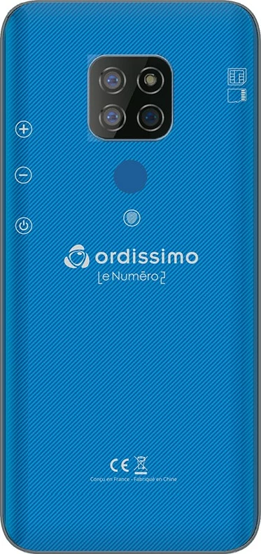 Celular Ordissimo LeNuméro2, 64GB, 4GB RAM, 6.3 inç, i zi