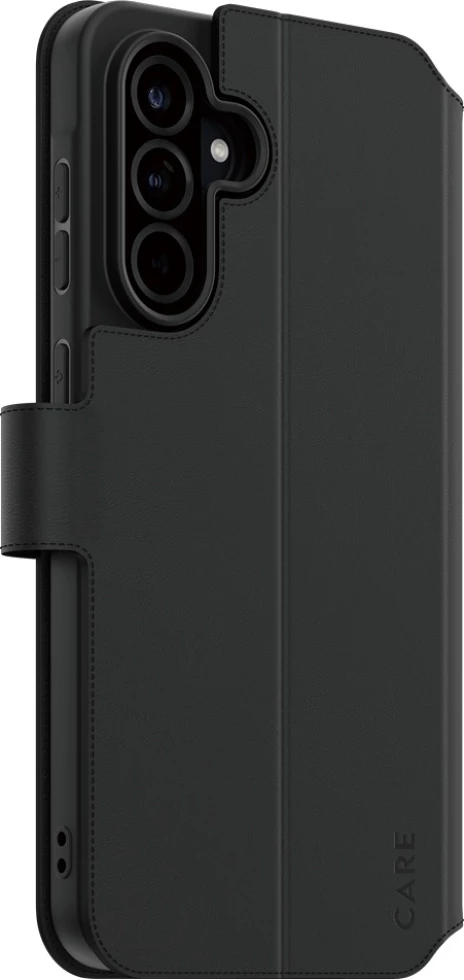 Mbështjellës PanzerGlass CARE Feature Wallet Kickstand për Samsung Galaxy A36 5G, Zi