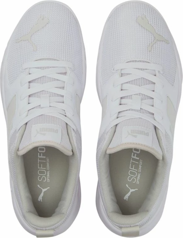 Atlete për meshkuj Puma, të bardha dhe gri