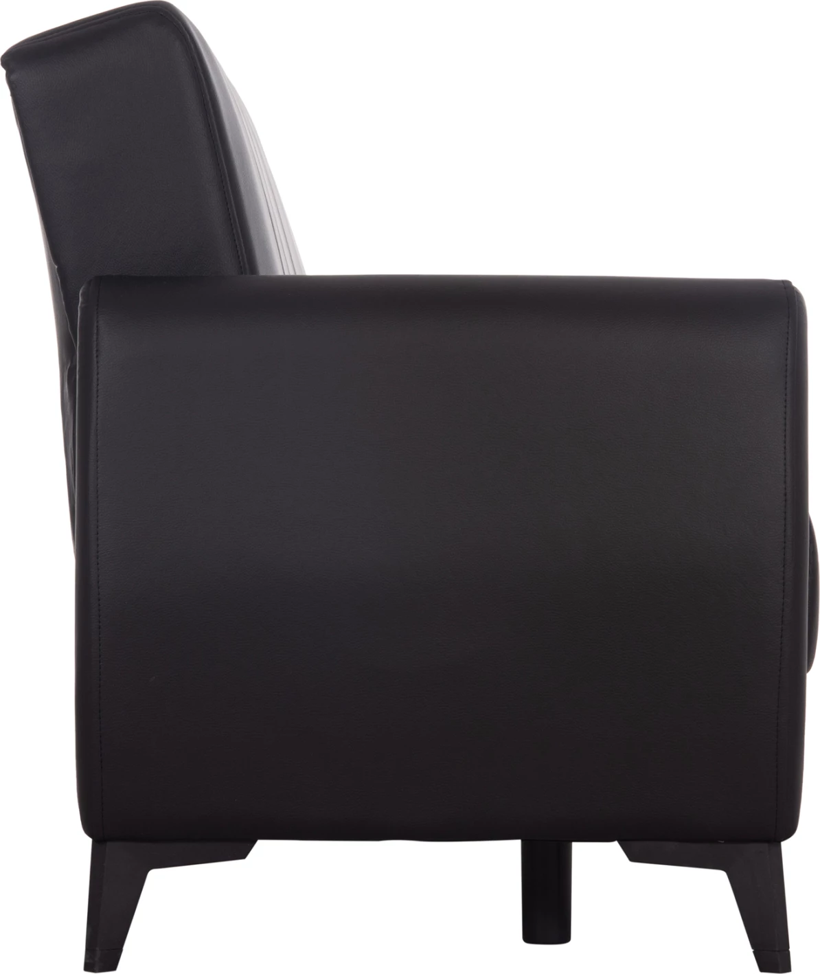 Divan-krevat 2 vende me hapësirë për depo, ngjyrë e zezë, NIKKO FH3293.11, 144x75x84cm