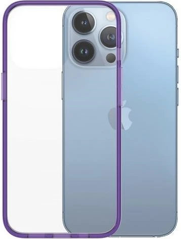 Mbështjellës PanzerGlass ClearCase për iPhone 13 Pro, transparent vjollcë