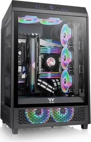 Kasë Thermaltake The Tower 500, Midi Tower, ATX/E-ATX/Micro ATX/Mini ITX, e zezë