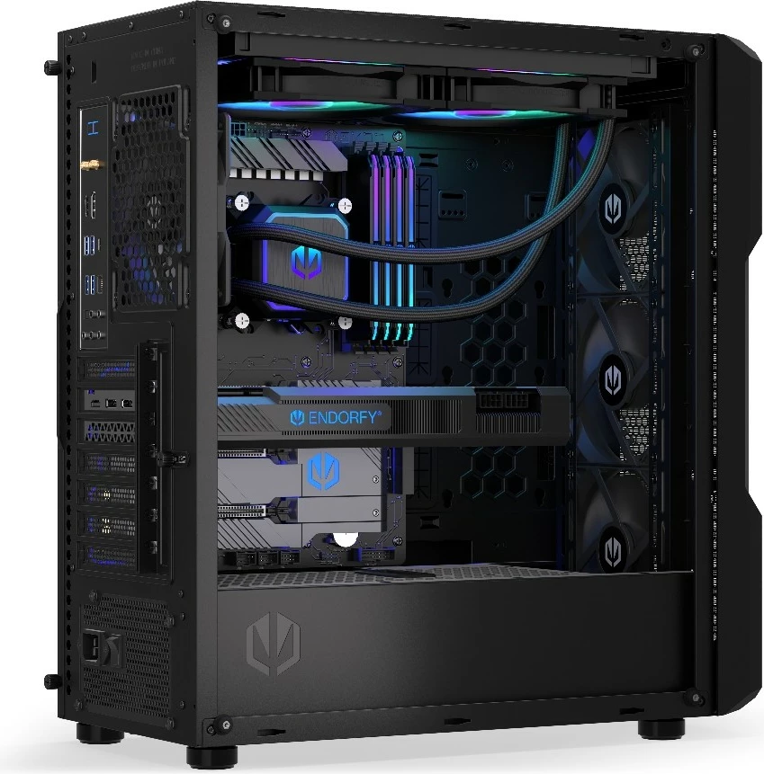 Kasë ftohëse Endorfy Navis F280 ARGB, Liquid Cooling, 2x140mm, ARGB