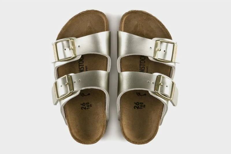 Sandale për fëmijë Birkenstock, të arta