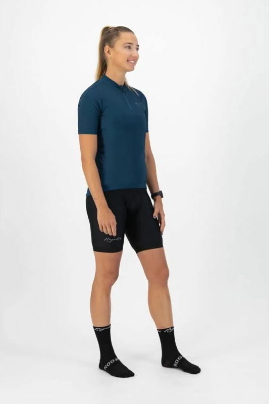 Maicë sportive për femra Rogelli, e kaltër e errët