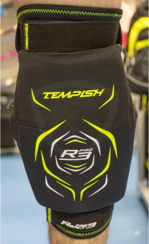 Mburoja gjunjësh për sport Tempish, unisex, të zeza