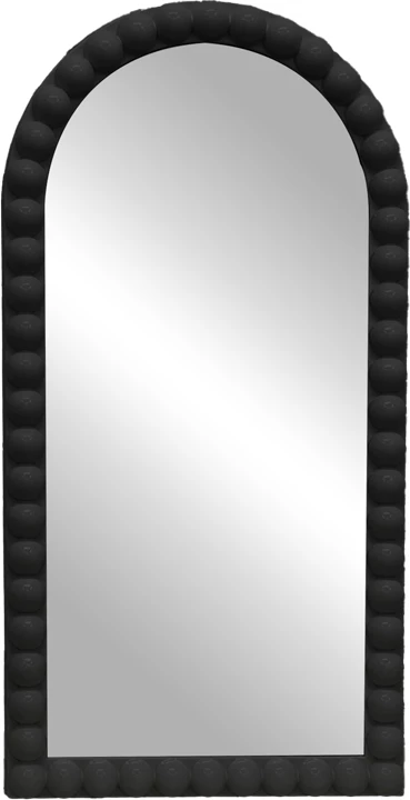 Pasqyrë Pavlova Inart e zezë pp 42x3.5x81cm