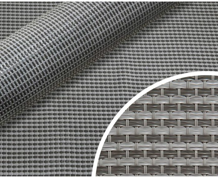 tapet për tendë BRUNNER Tendo 250x400 cm 600 g/m² gri/zezë