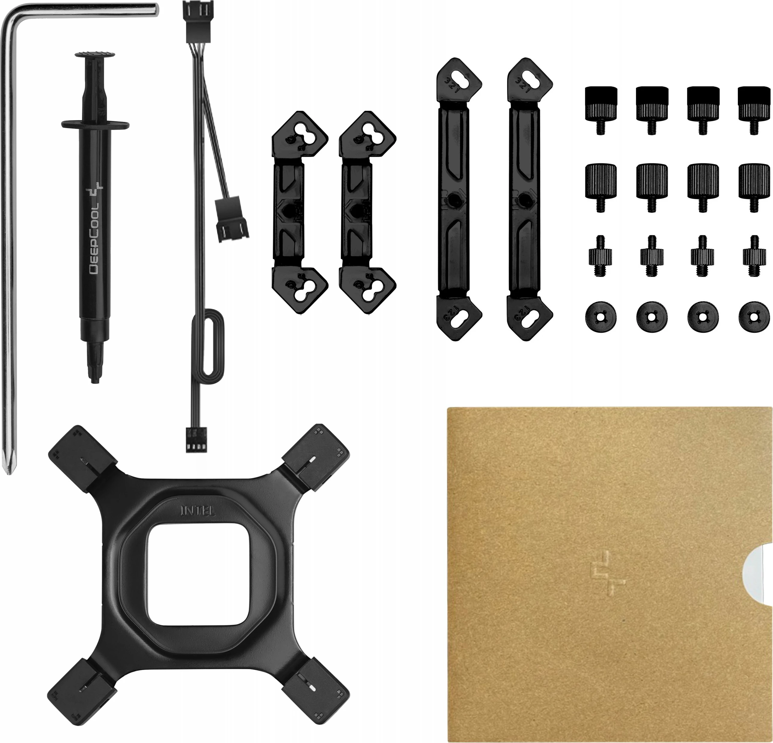 Kasë ftohëse Deepcool AK620 DIGITAL PRO, 2 ventilatorë, LED, e zezë