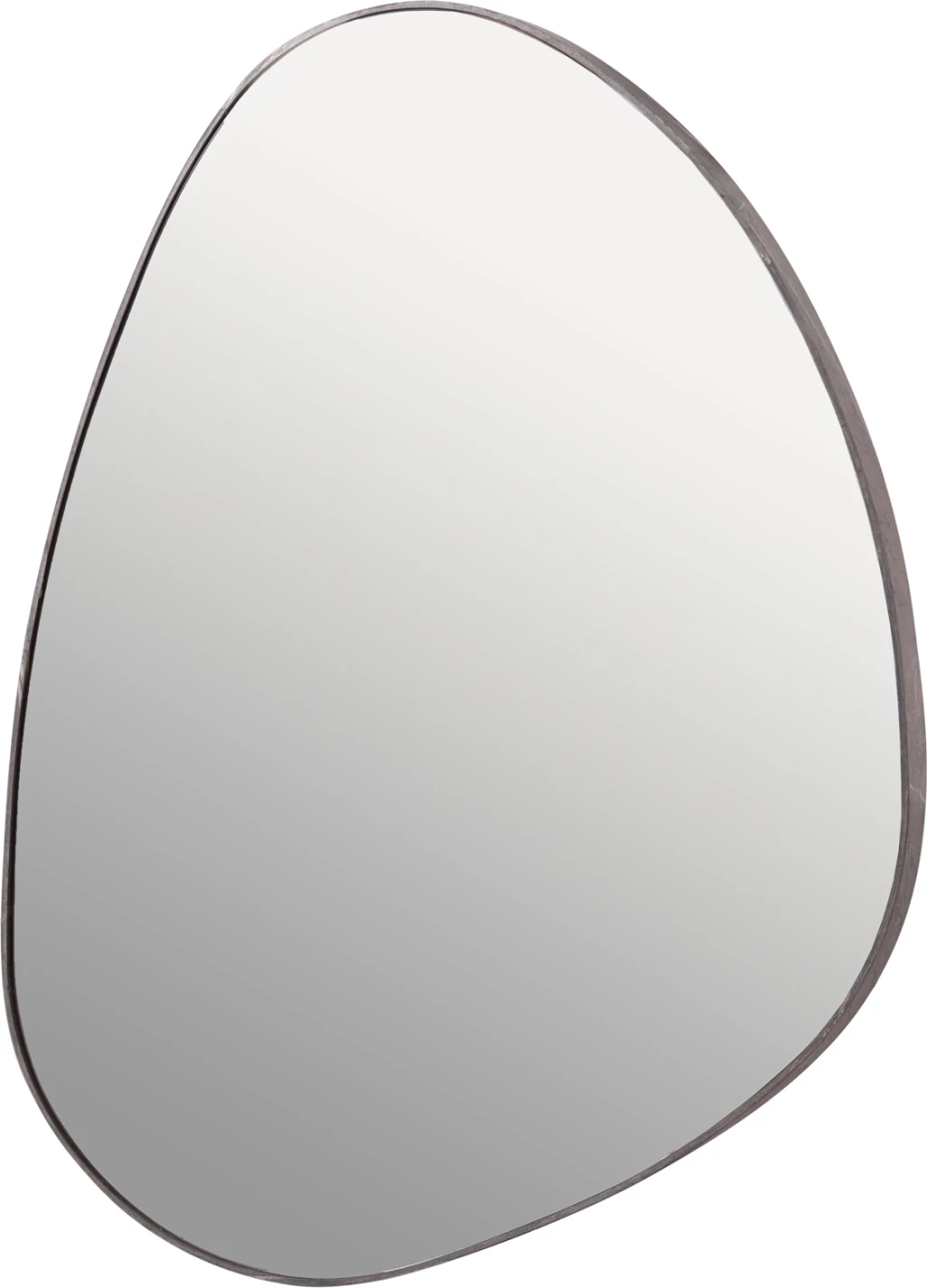 Pasqyrë muri e parregullt, ngjyrë mermeri gri, FH4487.02, 60x80H cm.