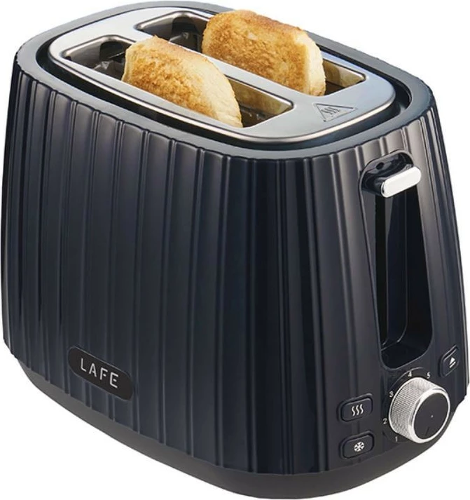 Toaster Lafe LAFTST47464, 7 nivele pjekje, funksion shkrirje/ngrohje, i zi