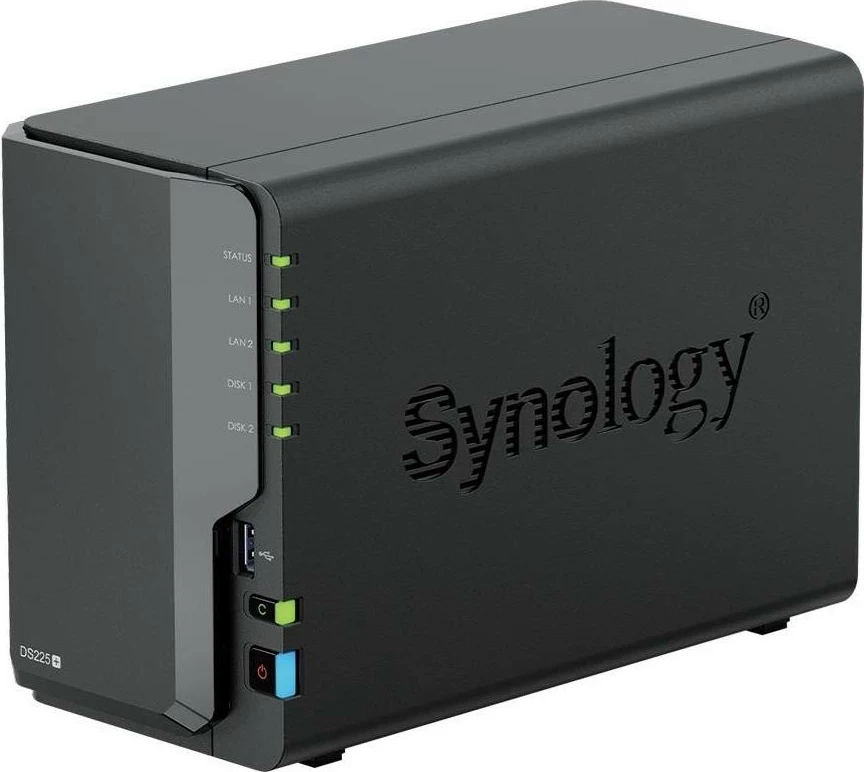 NAS Synology DS225+ me 2x HAT3320-8T (2x 8TB)