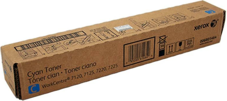 Toner Xerox 006R01464 DMO 7120, për WorkCentre 7120/7125/7220/7225, rendiment 9,800–23,700 faqe, cyan
