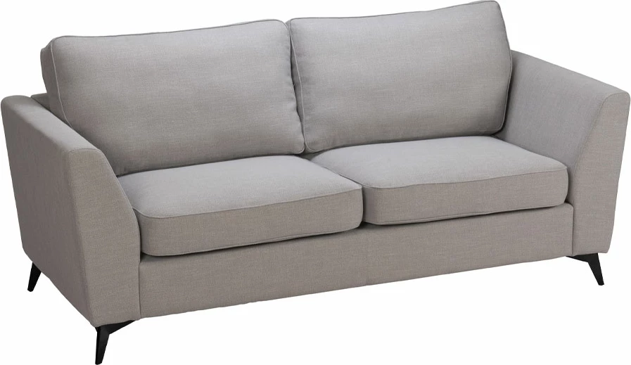 Divan treshe, ngjyrë gri Bergamo 92, 200x86x92cm