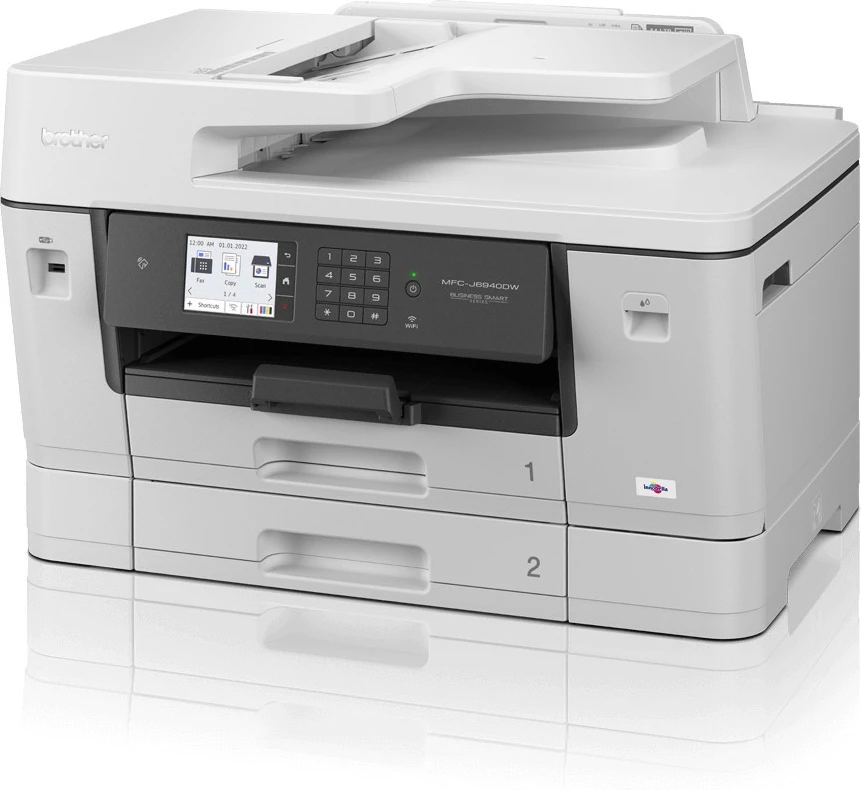 Printer multifunksional Brother MFC-J6940DW, inkjet, A3, Wi-Fi, gri/bardhë