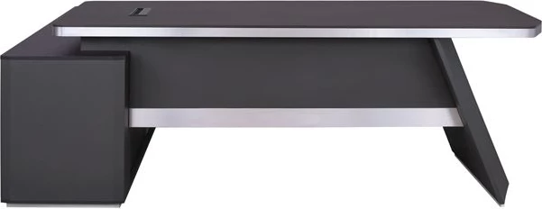 Tavolinë profesionale për zyre, kënd i djathtë, ngjyrë trëndafili, FH2083R, 220x180x76 cm