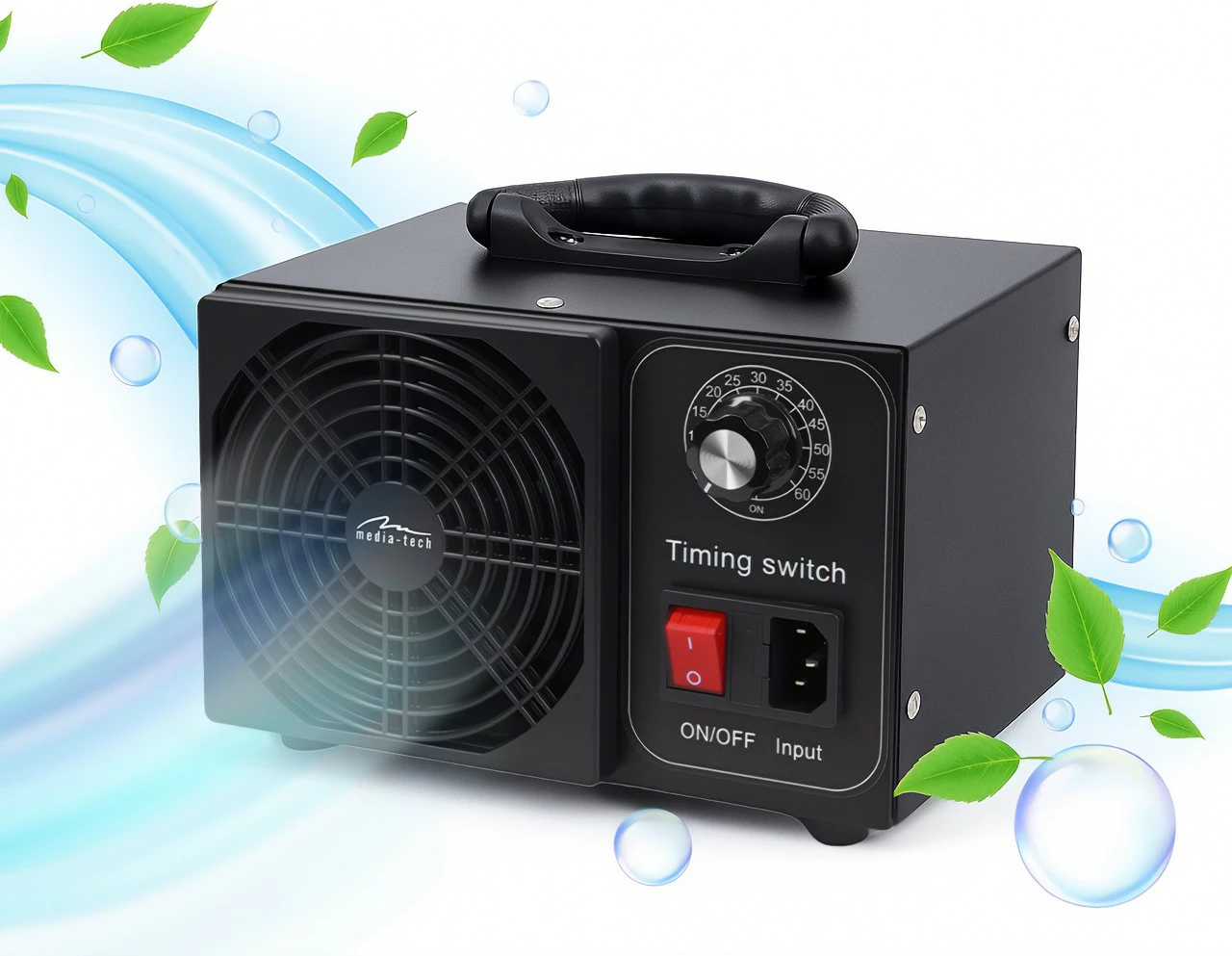 Gjenerator ozoni Media-Tech MT6540 60000 mg/h 140W programues kohe 560 min i zi