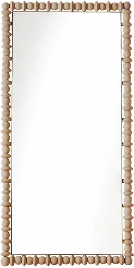 Pasqyrë qëndrore INDIANA, ngjyrë natyrale, 90x182 cm