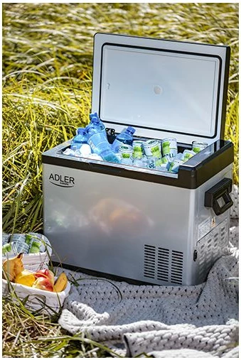 Frigorifer/Frizer portativ me kompresor ADLER AD 8077, 40L, LCD, +20°C deri -20°C