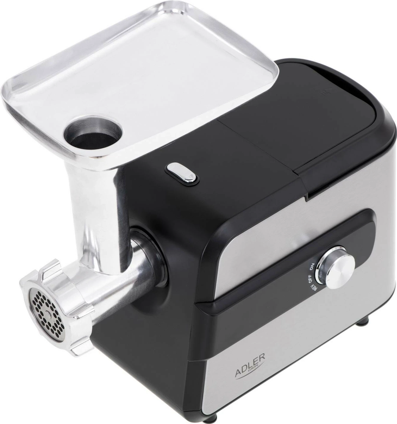 Makinë mishi Adler AD 4813, e zezë-argjendtë