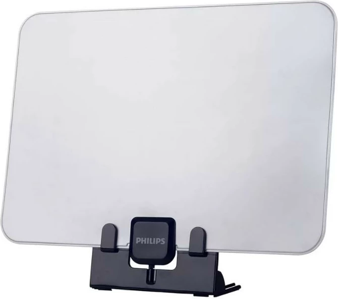 Antenë e brendshme Philips Phil-SDV5231/12, me përforcues 48 dB, e zezë/gri