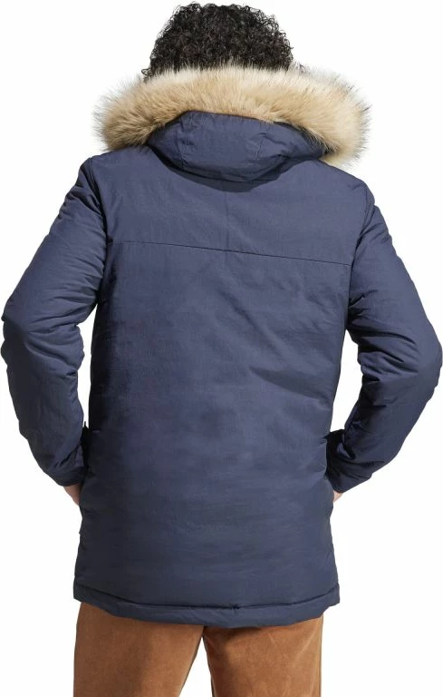 Jakne adidas Parka M IK0552 për meshkuj, blu marin