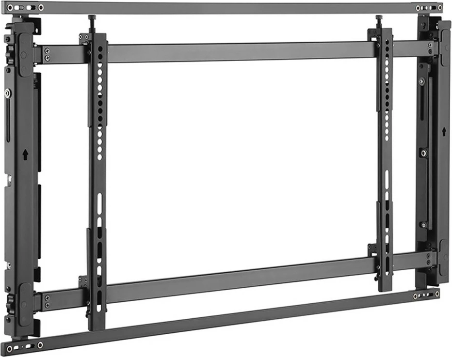 Mbajtës muri për TV Maclean MC-845, për video wall, 46-52 inç, Metal, i zi