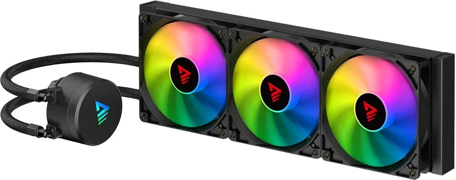 Kasë ftohëse SAVIO VELOX 360 MM, All-in-one liquid cooler, për procesor, 36 cm, Alumini, RGB, E zezë