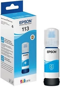 Bojë printeri, Epson, 113 C13T06B240, 70 ml, deri 6000 faqe, Standard, cian