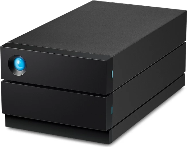 Disk i jashtëm HDD RAID, LaCie 2big STHJ8000800, 8TB (2x4TB), USB-C 10Gb/s, RAID 0/1/JBOD, i zi