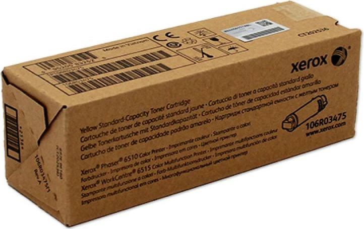 Toner Xerox 106R03475 standard capacity 1000 faqe për Phaser 6510 / WorkCentre 6515, verdhë