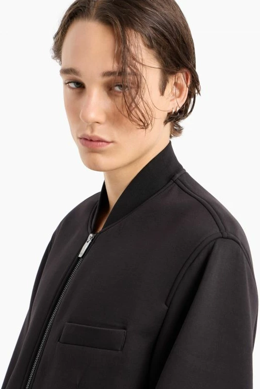 Jakne për meshkuj Armani Exchange, e zezë