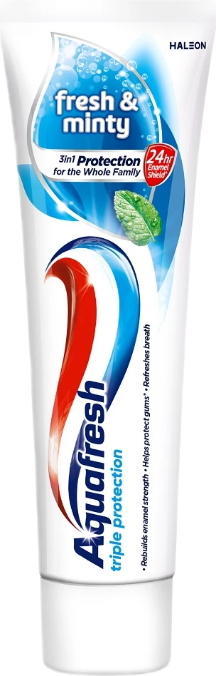 Pasta për dhëmbë Aquafresh Triple Protection Fresh & Minty 75ml